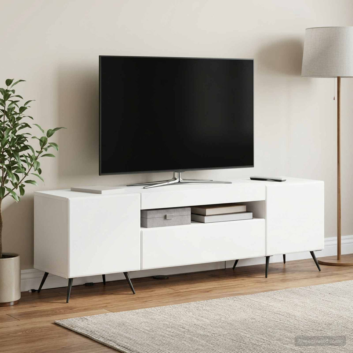 Led Tv Skříň Kompozitní Dřevo