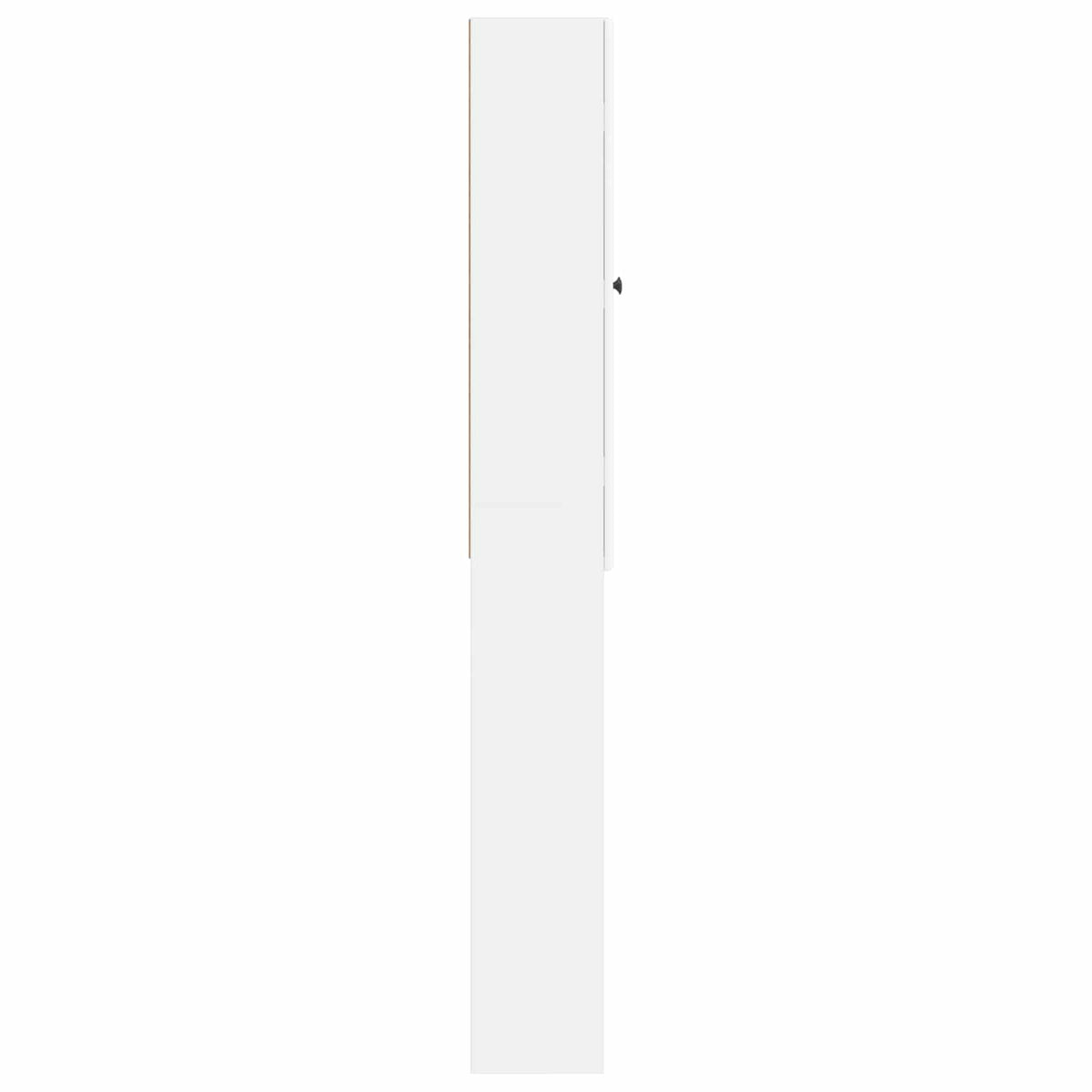 Toaletní Skříňka Breda 66 X 25,5 X 190 Cm Kompozitní Dřevo