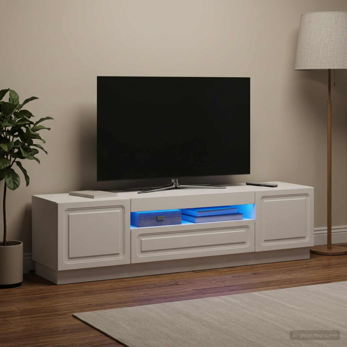 Led Tv Skříň Kompozitní Dřevo