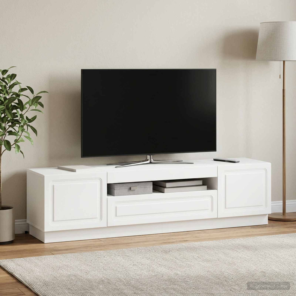 Led Tv Skříň Kompozitní Dřevo