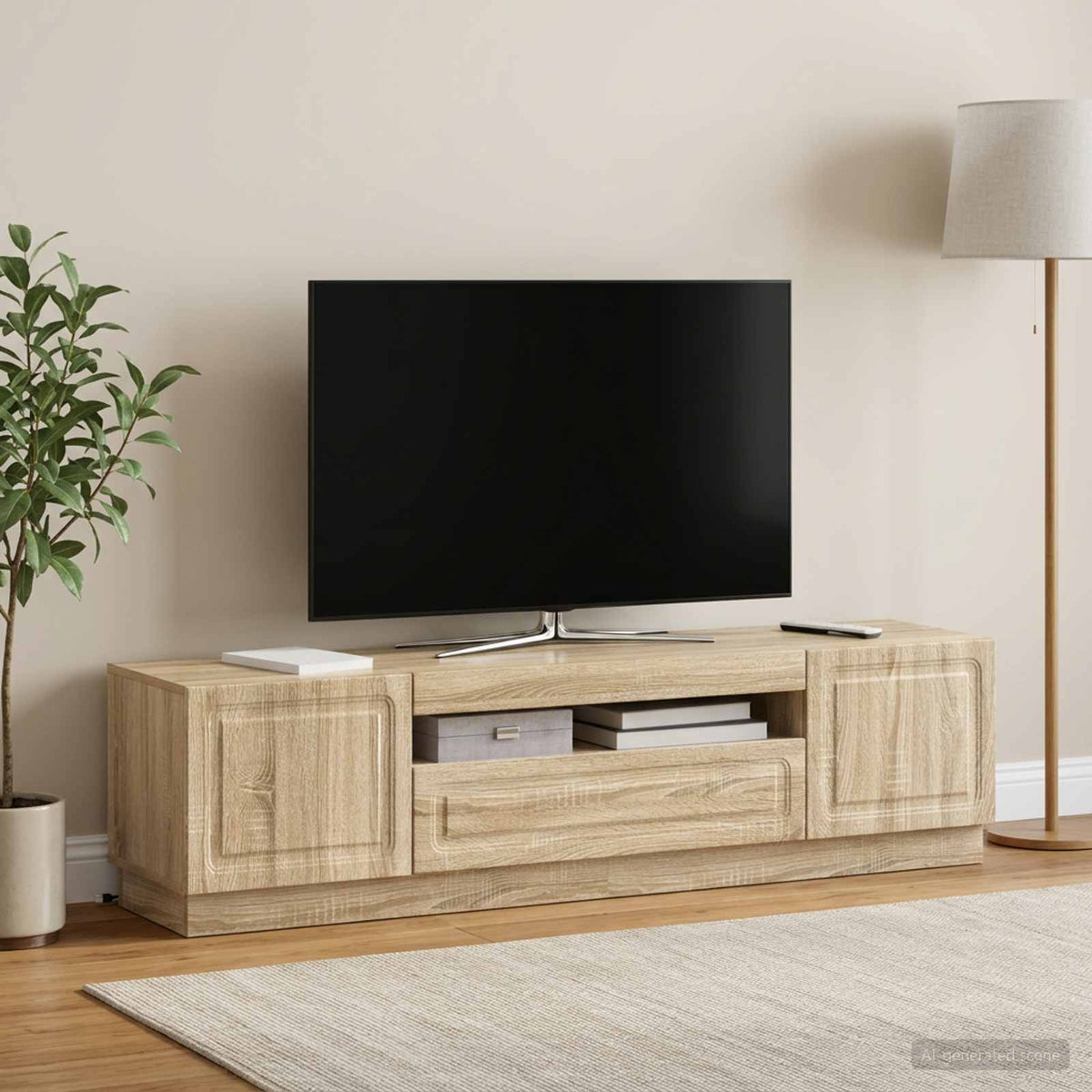 Led Tv Skříň Kompozitní Dřevo