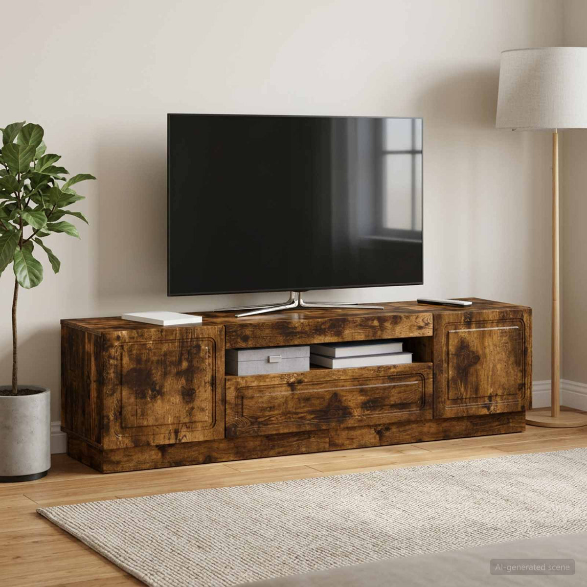 Led Tv Skříň Kompozitní Dřevo