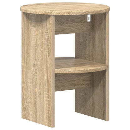 Boční Skříňka Sonoma Dub Ø40 X 50 Cm Dřevěný Materiál