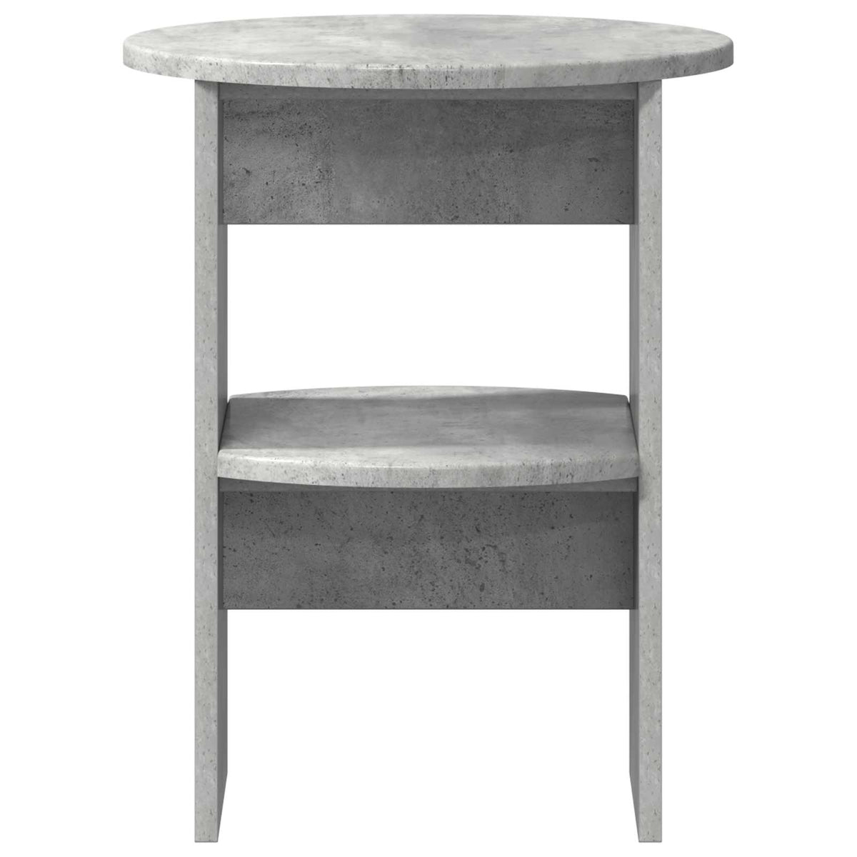 Boční Skříňka 2 Pcs Betonově Šedá Ø40 X 50 Cm Dřevěný Materiál