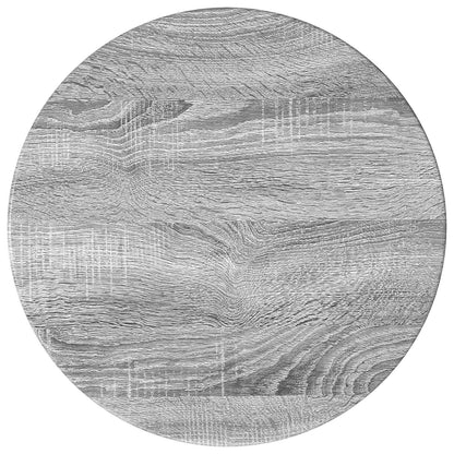 Boční Skříňka 2 Pcs Šedá Sonoma Ø40 X 50 Cm Dřevěný Materiál