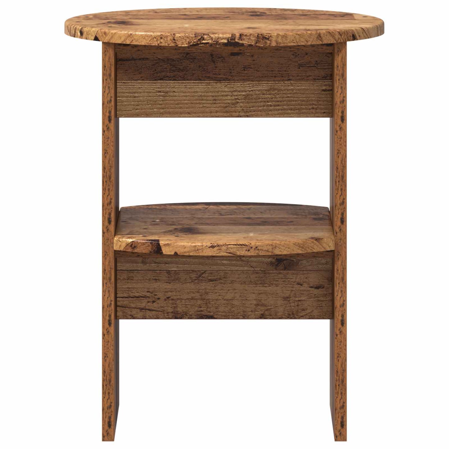 Boční Skříňka 2 Pcs Staré Dřevo Ø40 X 50 Cm Dřevěný Materiál