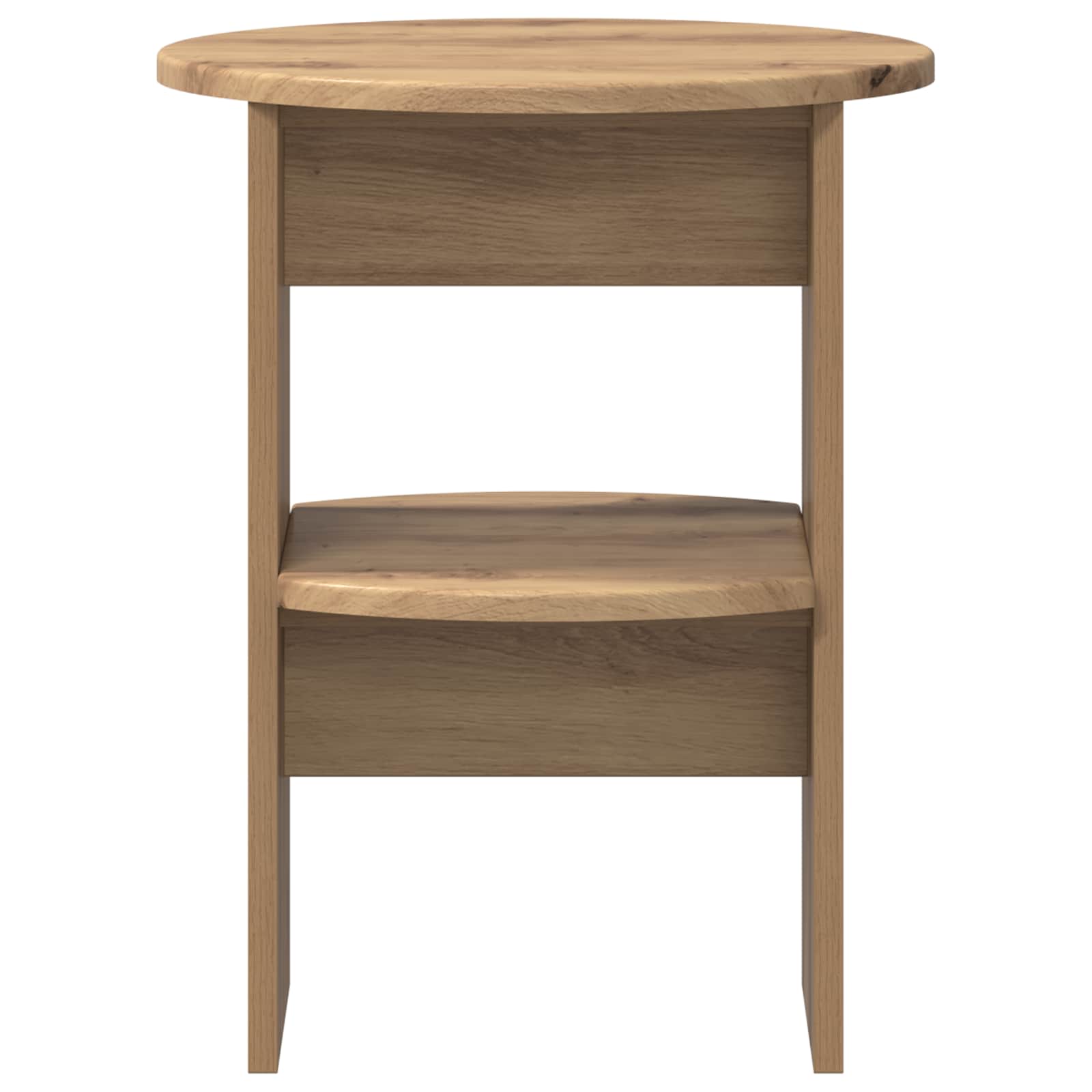 Boční Skříňka Řemeslný Dub Ø40 X 50 Cm Dřevěný Materiál