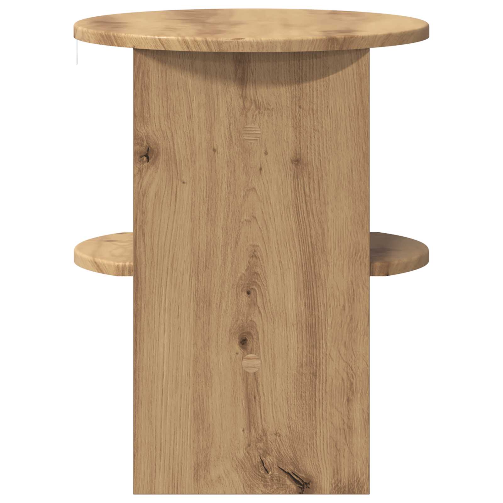 Boční Skříňka 2 Pcs Řemeslný Dub Ø40 X 50 Cm Dřevěný Materiál