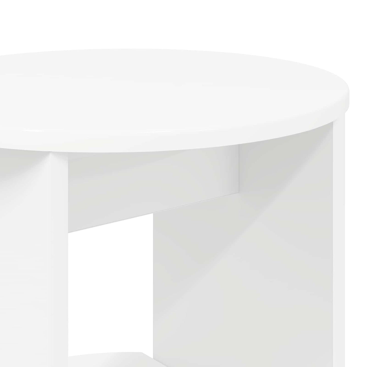 Boční Skříňka Bílý Dřevěný Materiál