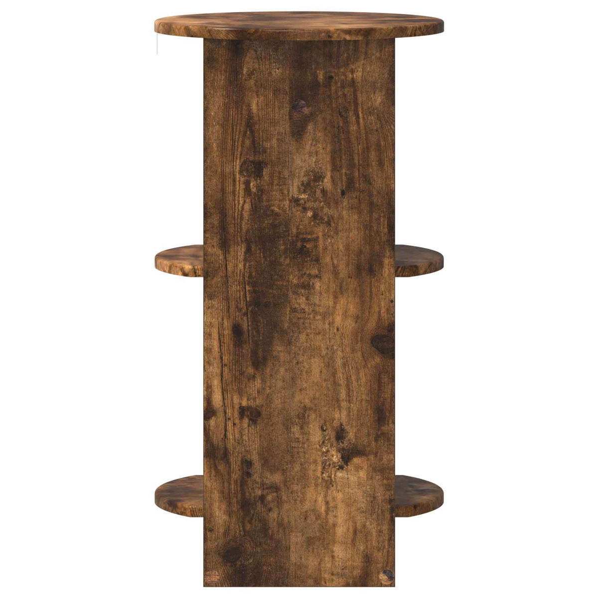 Boční Skříňka Uzený Dub 40 X 40 X 75 Cm Dřevěný Materiál