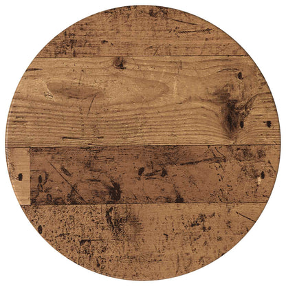 Boční Skříňka Staré Dřevo 40 X 40 X 75 Cm Dřevěný Materiál