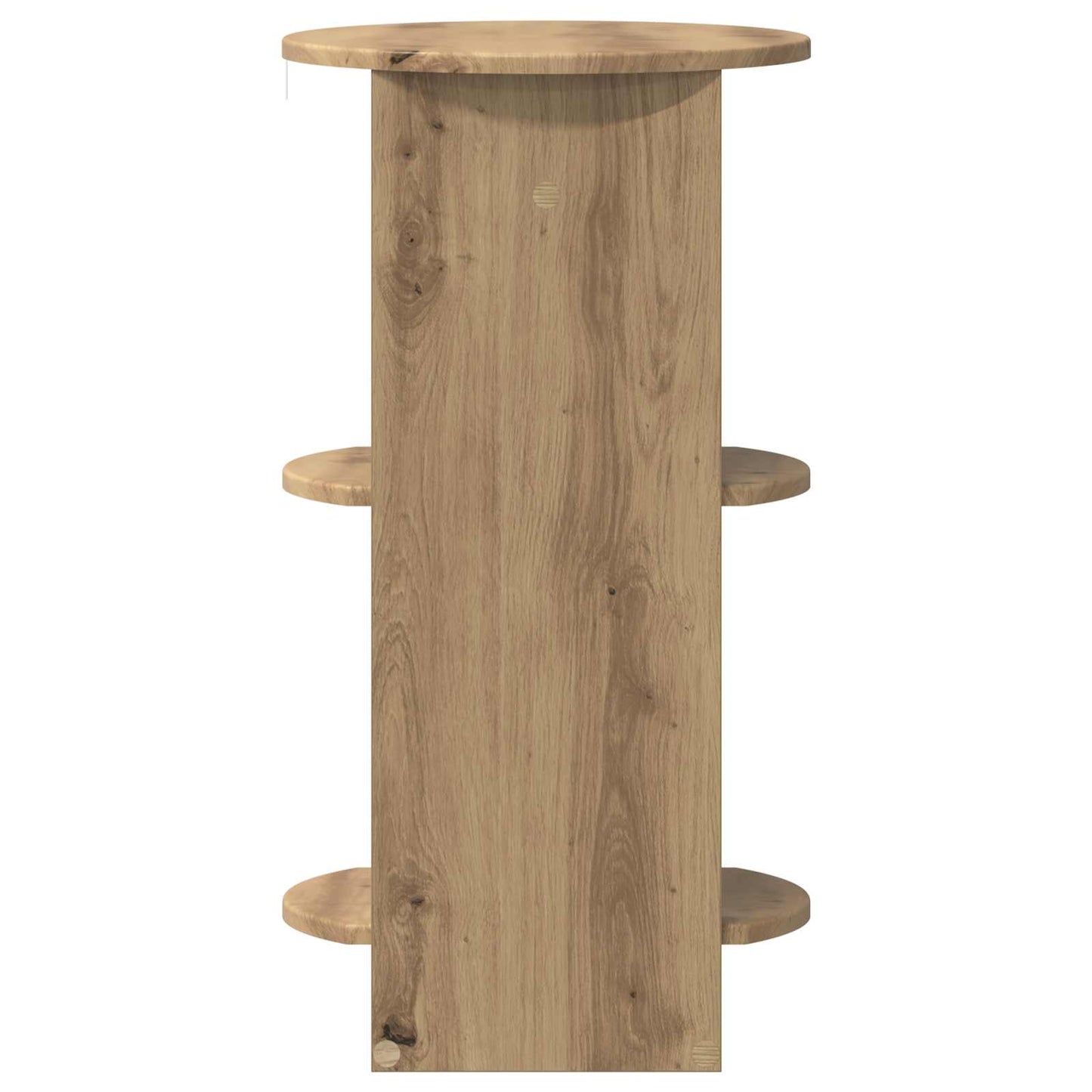 Boční Skříňka Řemeslný Dub 40 X 40 X 75 Cm Dřevěný Materiál