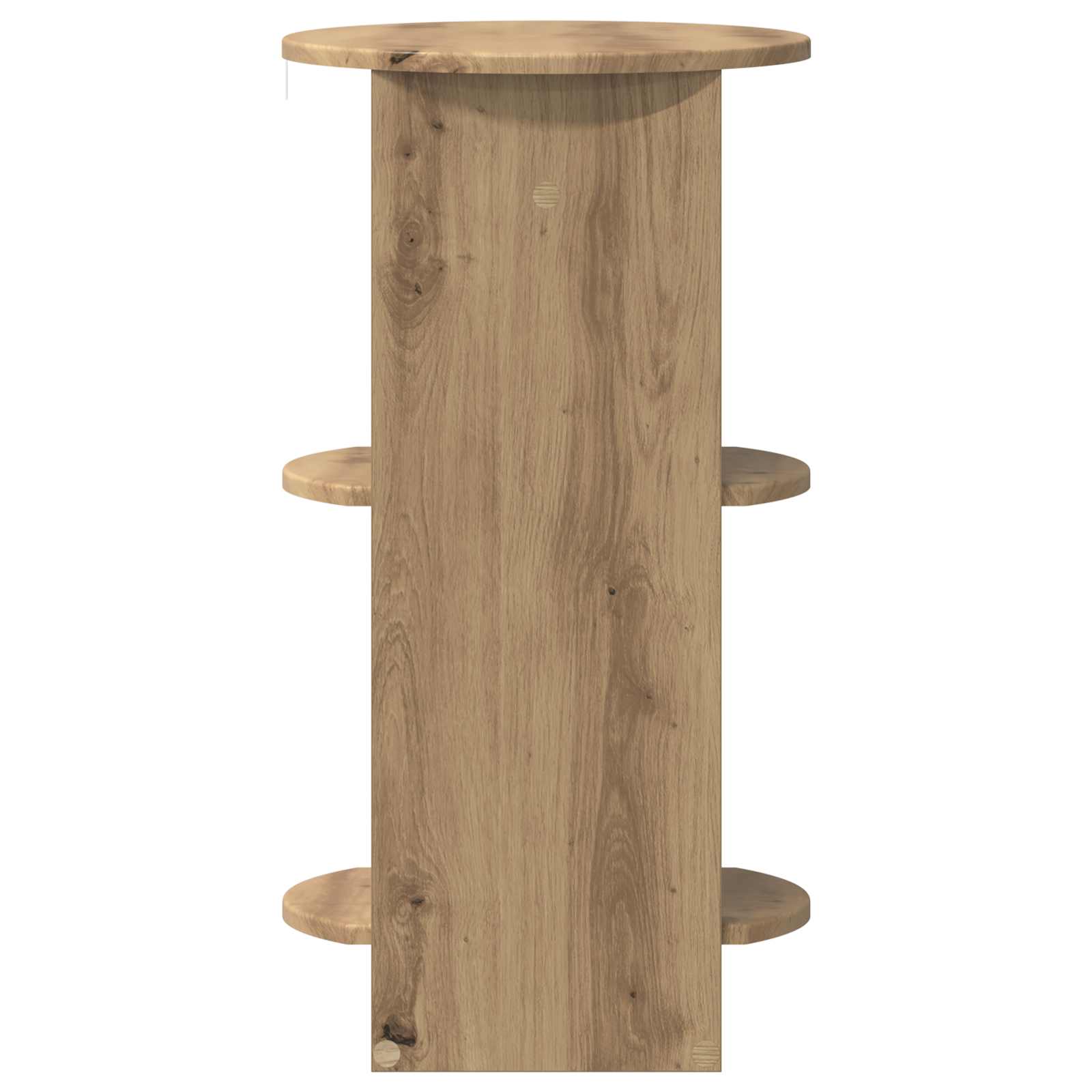 Boční Skříňka Řemeslný Dub 40 X 40 X 75 Cm Dřevěný Materiál