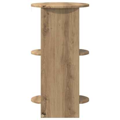 Boční Skříňka Řemeslný Dub 40 X 40 X 75 Cm Dřevěný Materiál