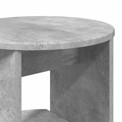 Boční Skříňka Betonově Šedá 40 X 40 X 100 Cm Dřevěný Materiál
