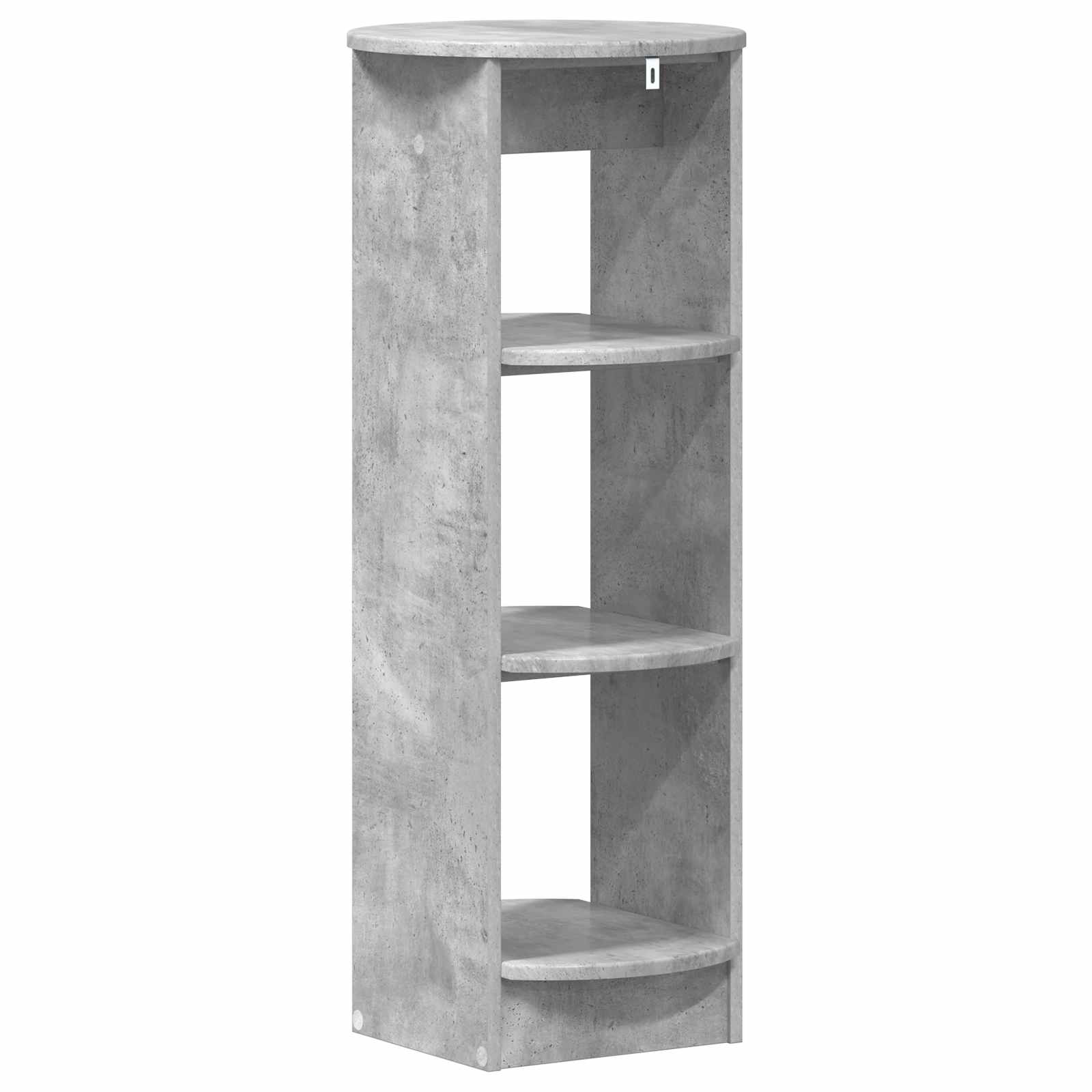 Boční Skříňka Betonově Šedá 40 X 40 X 100 Cm Dřevěný Materiál