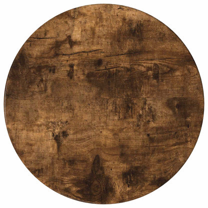 Boční Skříňka Uzený Dub 40 X 40 X 100 Cm Dřevěný Materiál