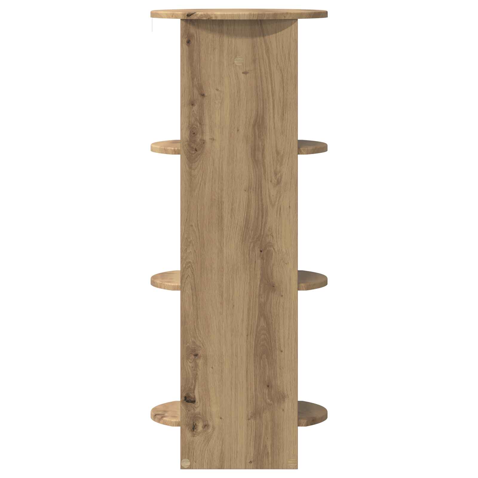 Boční Skříňka Dub Artisan 40 X 40 X 100 Cm Dřevěný Materiál