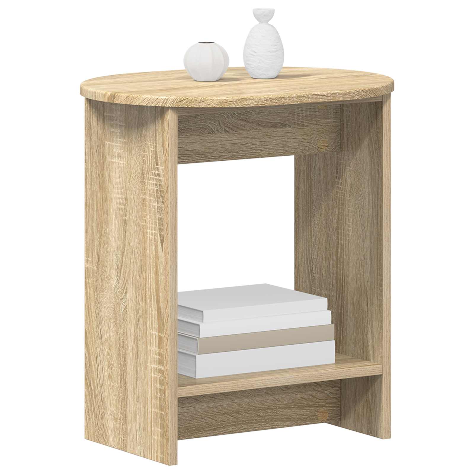 Boční Stůl Dub Sonoma 50 X 39,5 X 55 Cm Kompozitní Dřevo