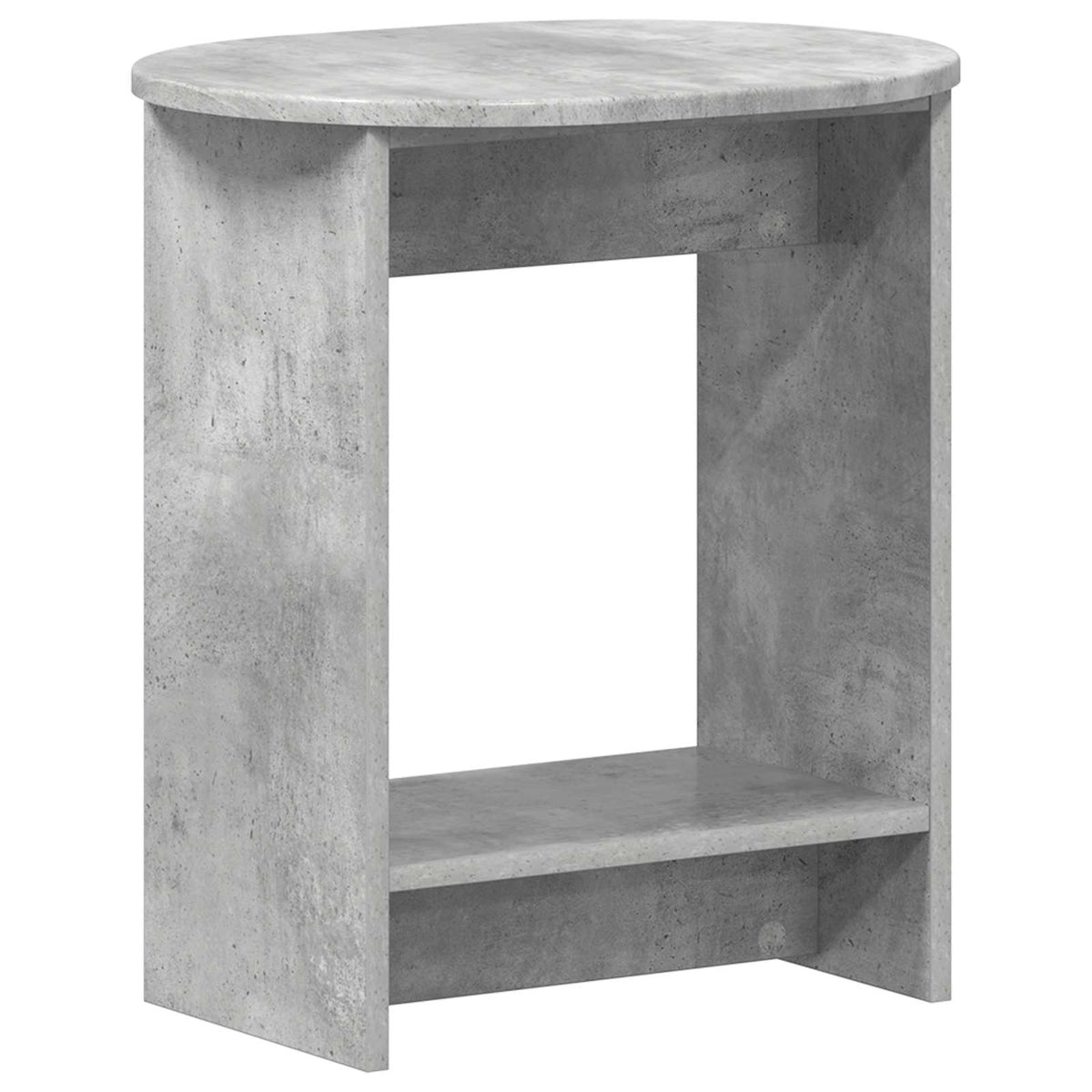 Boční Stůl Betonově Šedá 50 X 39,5 X 55 Cm Kompozitní Dřevo