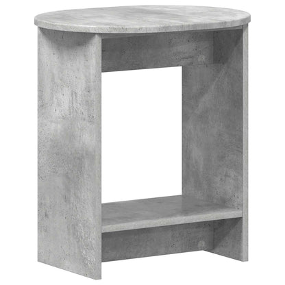 Boční Stůl Betonově Šedá 50 X 39,5 X 55 Cm Kompozitní Dřevo
