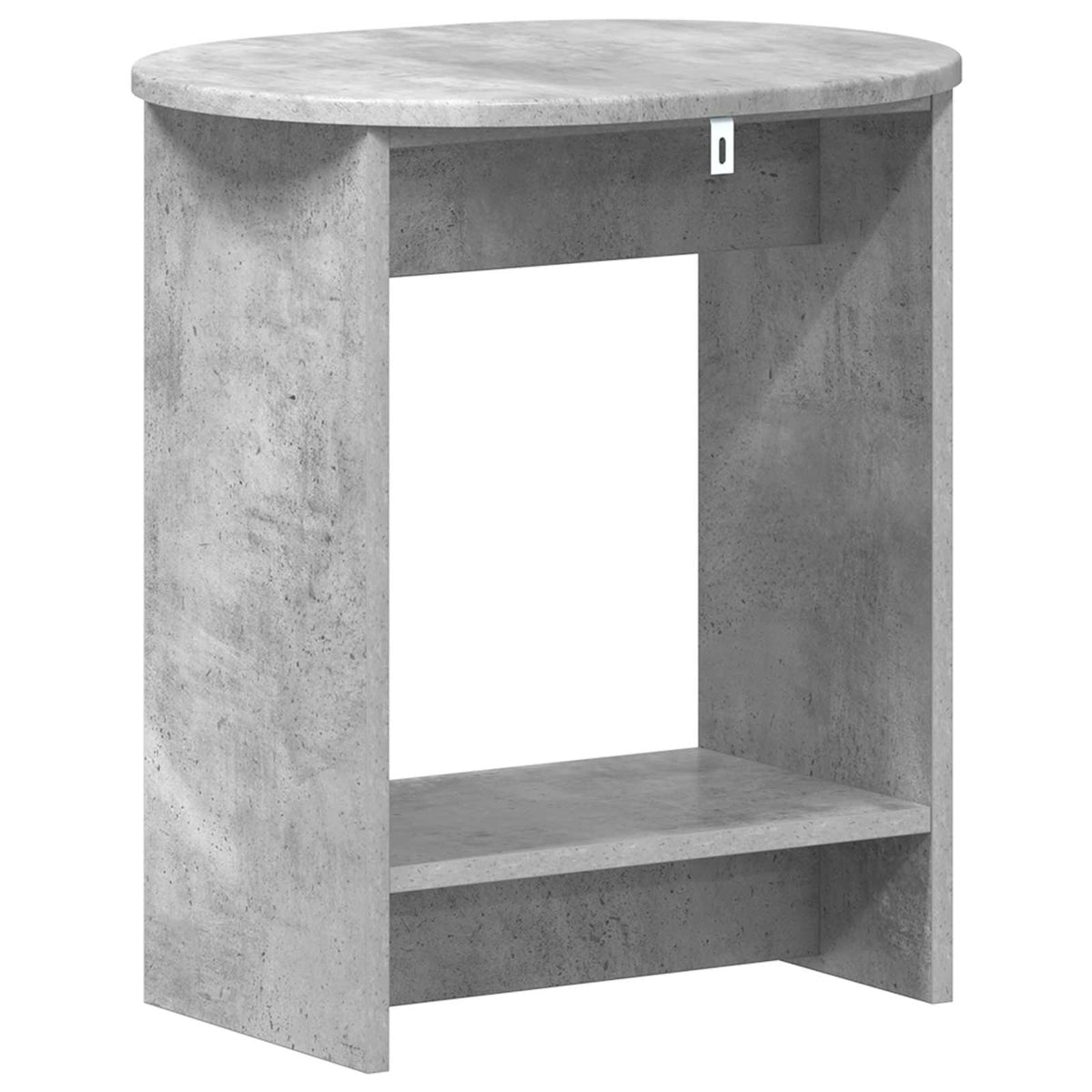 Boční Stůl Betonově Šedá 50 X 39,5 X 55 Cm Kompozitní Dřevo