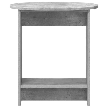 Boční Stůl Betonově Šedá 50 X 39,5 X 55 Cm Kompozitní Dřevo