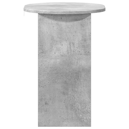 Boční Stůl Betonově Šedá 50 X 39,5 X 55 Cm Kompozitní Dřevo