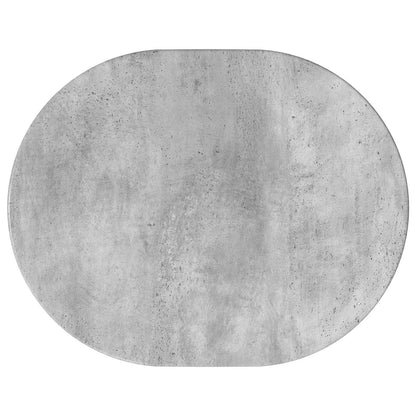 Boční Stůl Betonově Šedá 50 X 39,5 X 55 Cm Kompozitní Dřevo