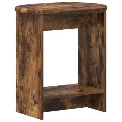 Boční Stůl Kouřový Dub 50 X 39,5 X 55 Cm Kompozitní Dřevo