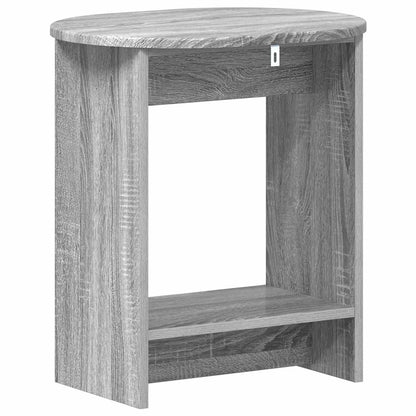 Boční Stůl Šedá Sonoma 50 X 39,5 X 55 Cm Kompozitní Dřevo