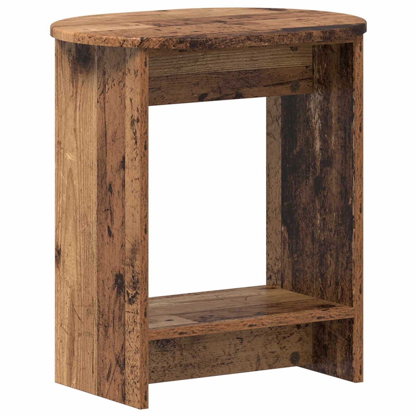 Boční Stůl Staré Dřevo 50 X 39,5 X 55 Cm Kompozitní Dřevo