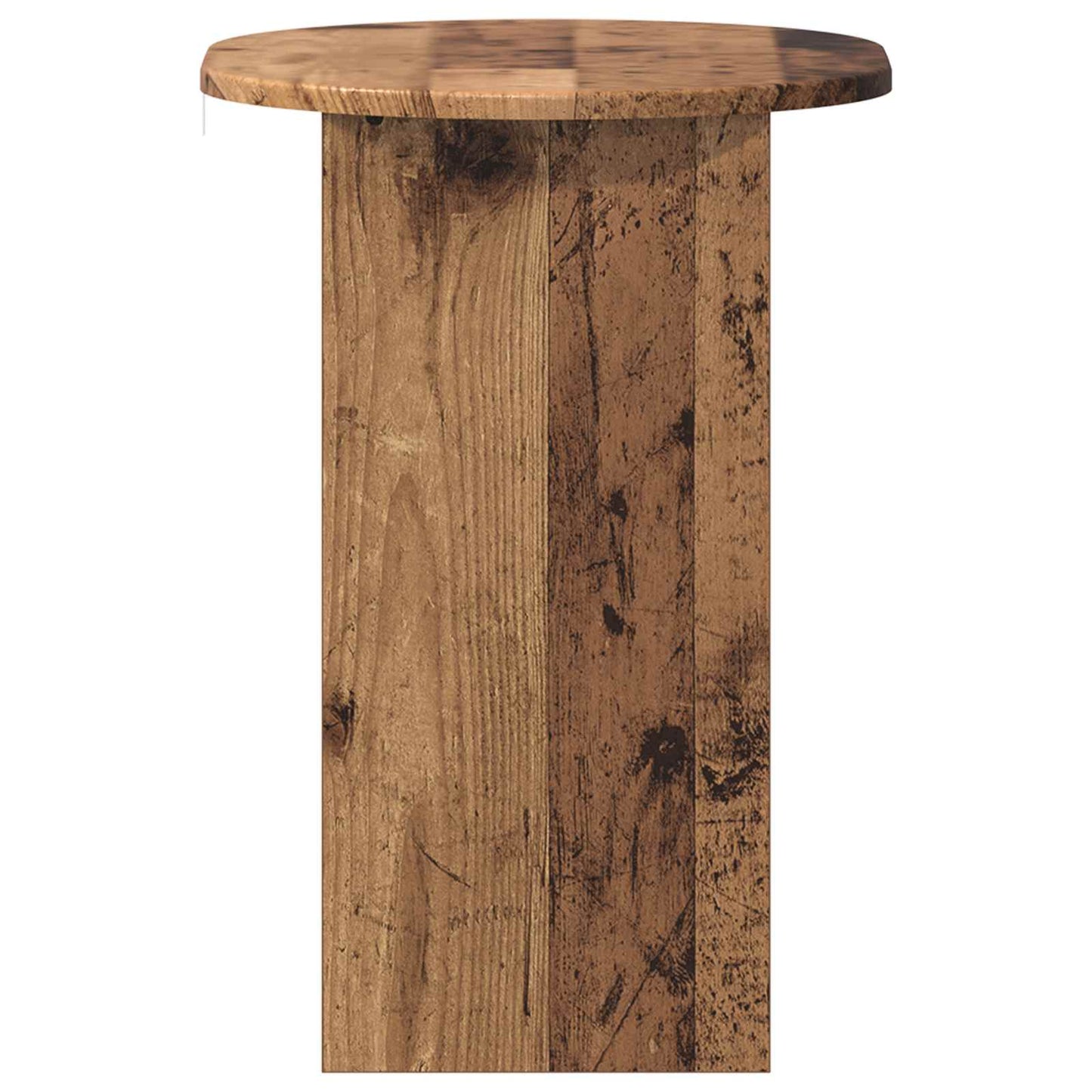Boční Stůl Staré Dřevo 50 X 39,5 X 55 Cm Kompozitní Dřevo