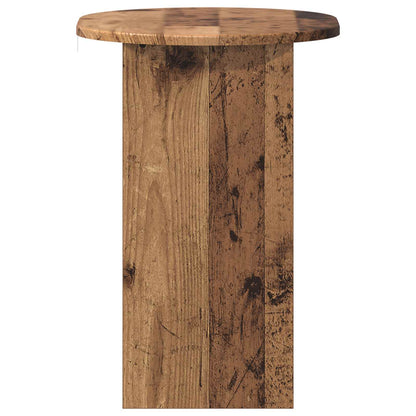 Boční Stůl Staré Dřevo 50 X 39,5 X 55 Cm Kompozitní Dřevo