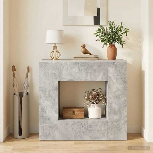 Betonově Šedá 82 X 29 X 74 Cm