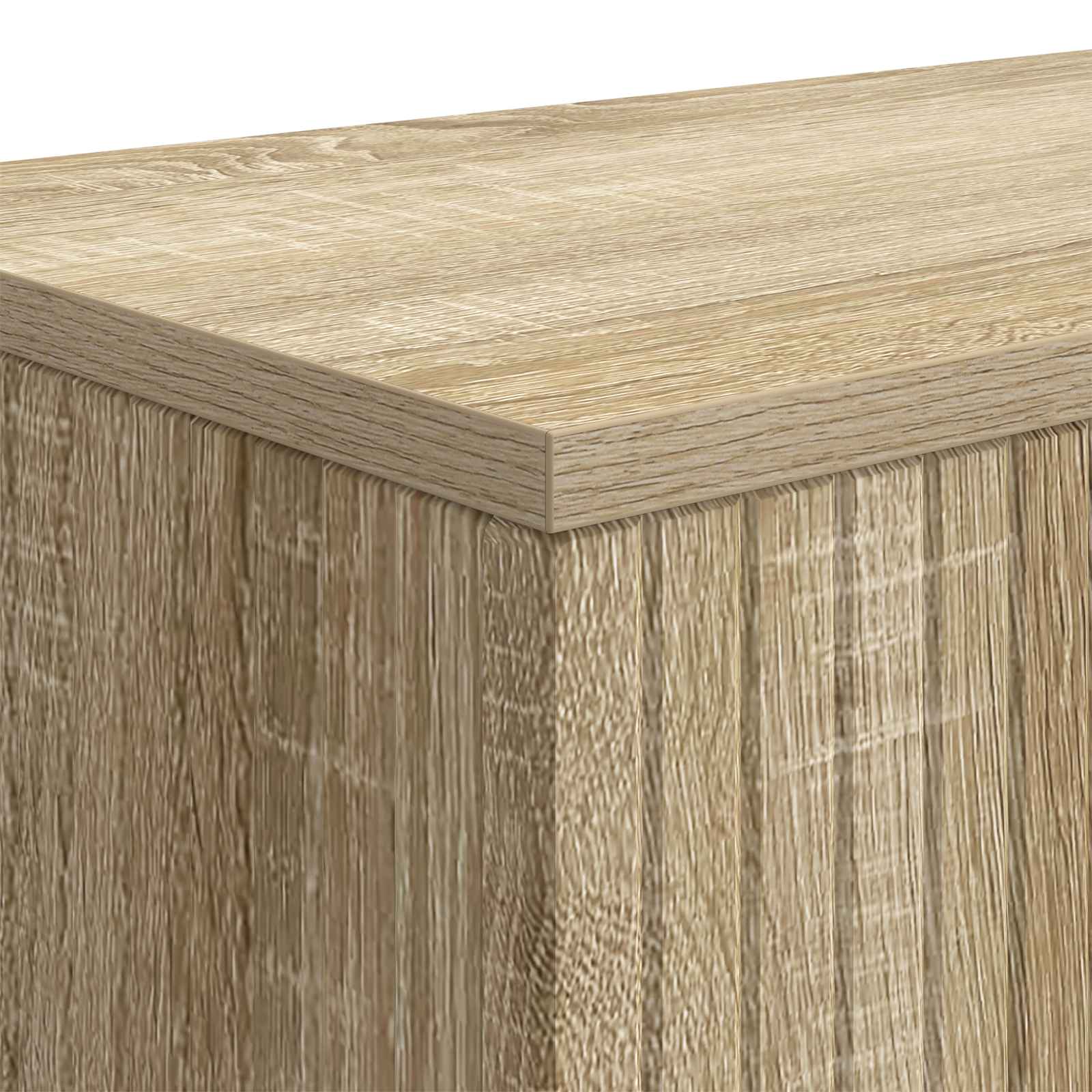 Konzolový Stolek Sonoma Dub 101 X 29 X 74 Cm Dřevěný Materiál