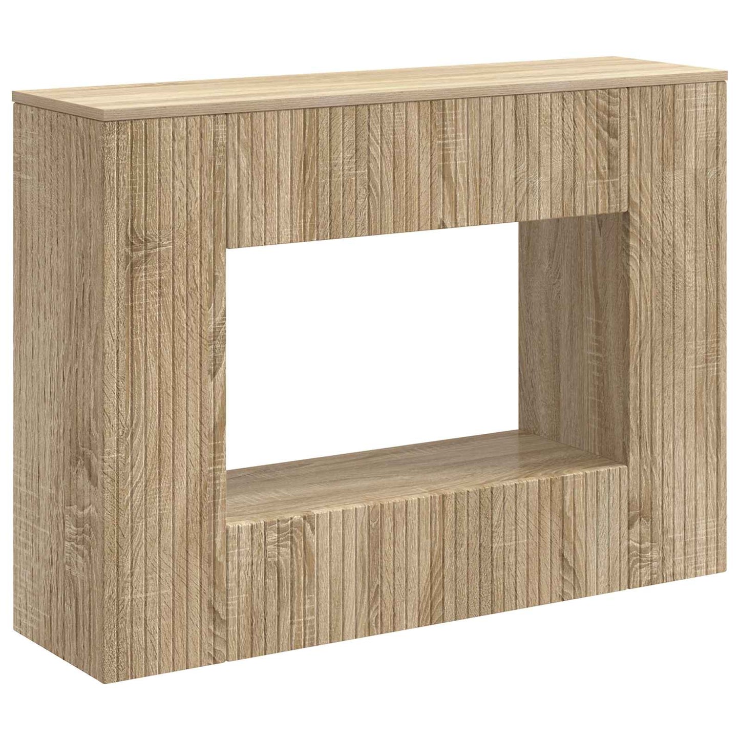 Konzolový Stolek Sonoma Dub 101 X 29 X 74 Cm Dřevěný Materiál