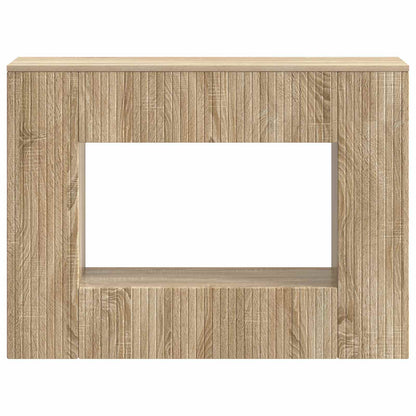 Konzolový Stolek Sonoma Dub 101 X 29 X 74 Cm Dřevěný Materiál