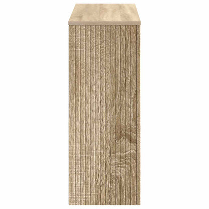 Konzolový Stolek Sonoma Dub 101 X 29 X 74 Cm Dřevěný Materiál