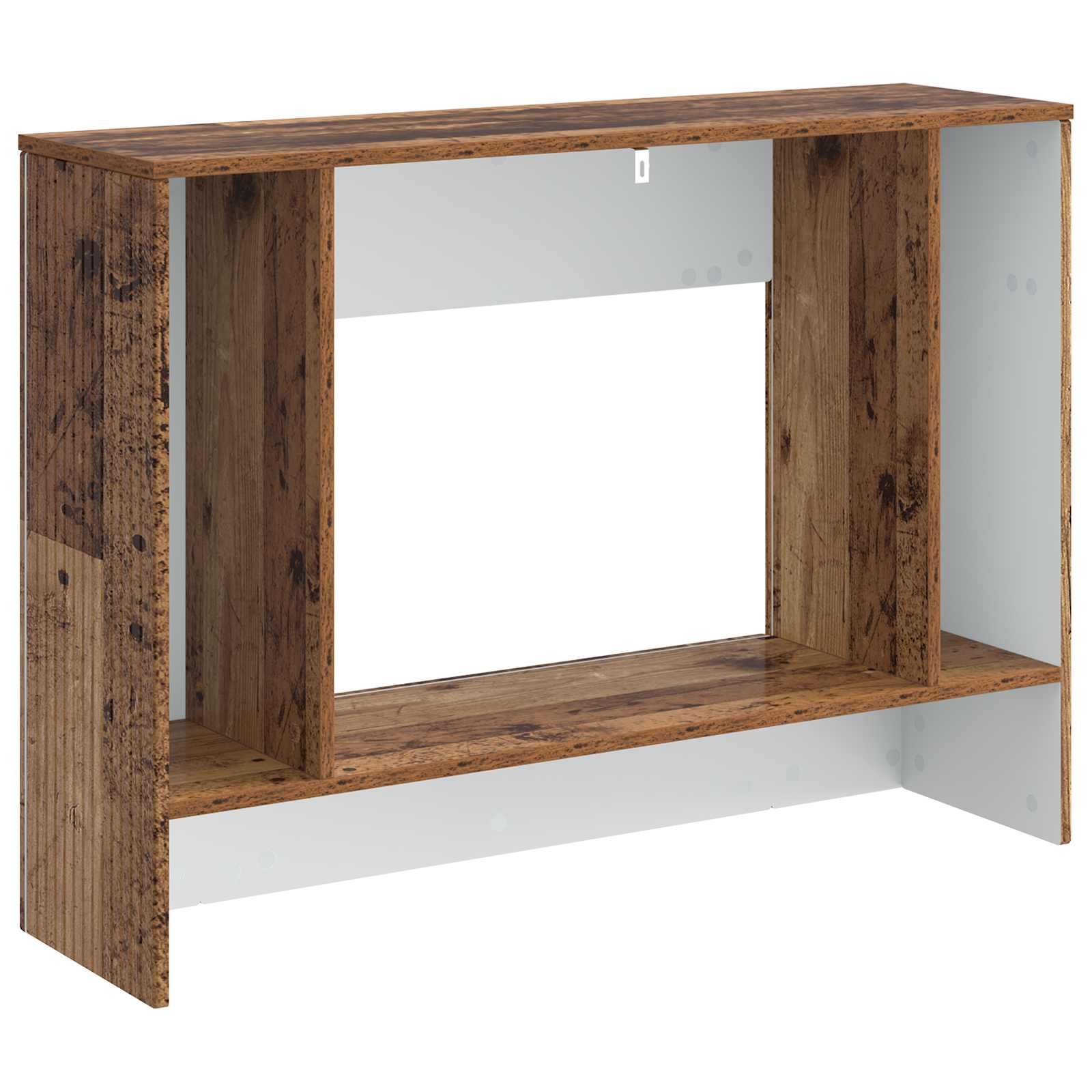 Konzolový Stolek Staré Dřevo 101 X 29 X 74 Cm Dřevěný Materiál