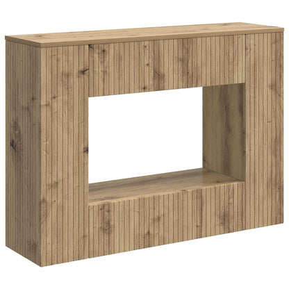 Konzolový Stolek Řemeslný Dub 101 X 29 X 74 Cm Dřevěný Materiál