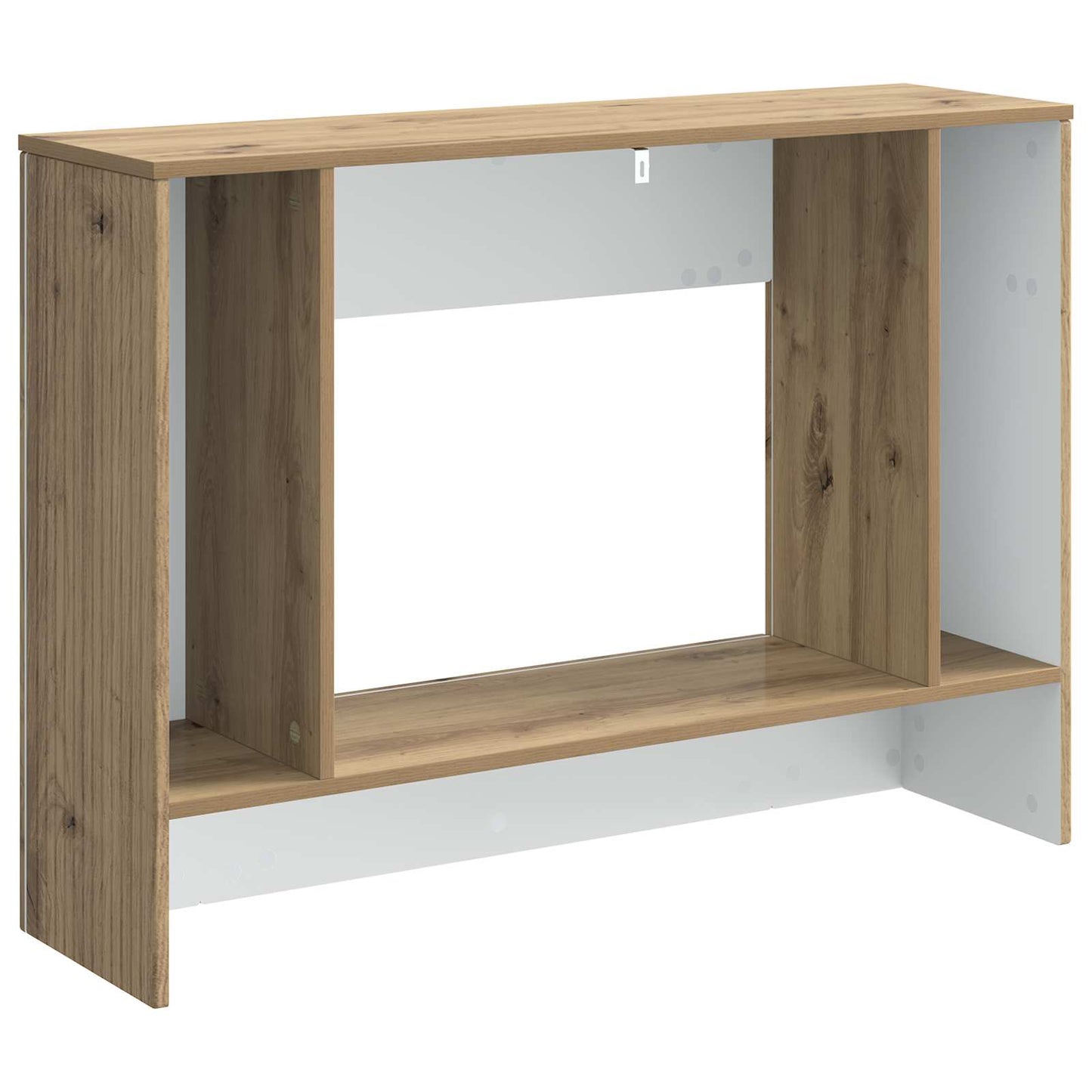 Konzolový Stolek Řemeslný Dub 101 X 29 X 74 Cm Dřevěný Materiál
