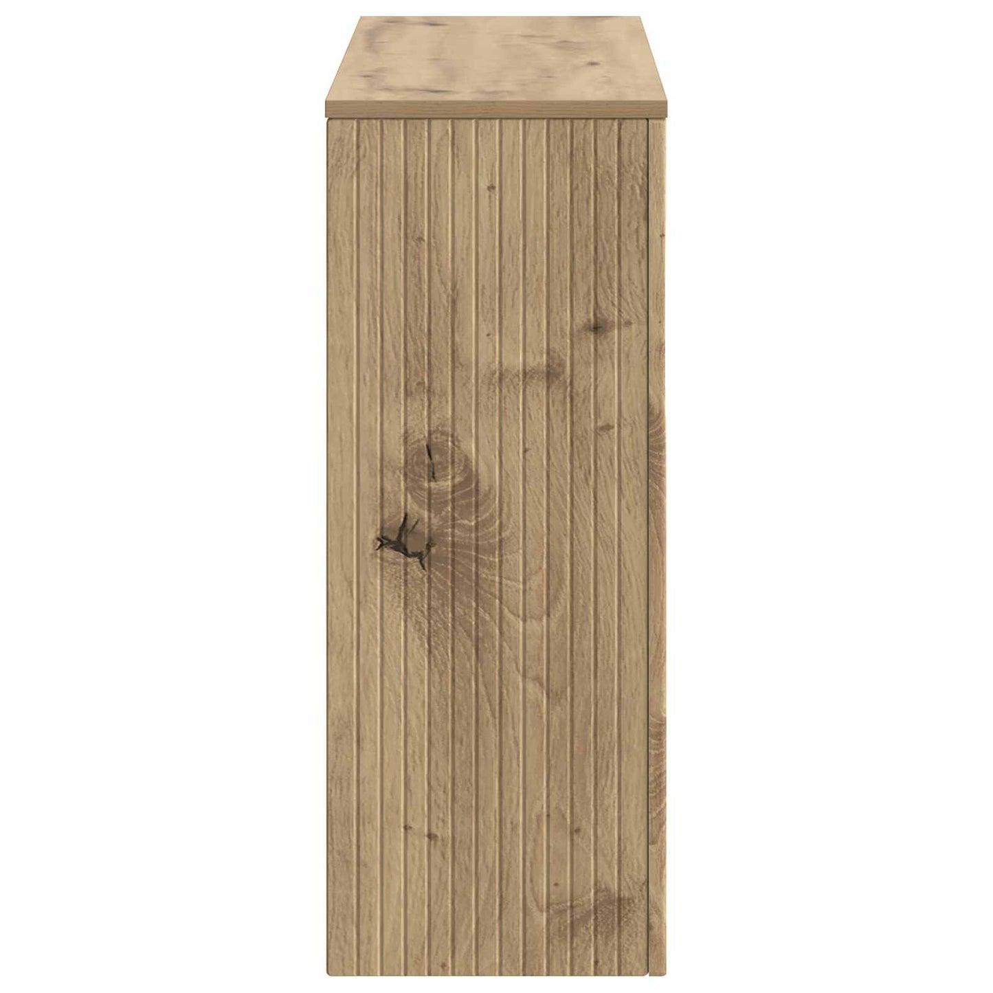 Konzolový Stolek Řemeslný Dub 101 X 29 X 74 Cm Dřevěný Materiál