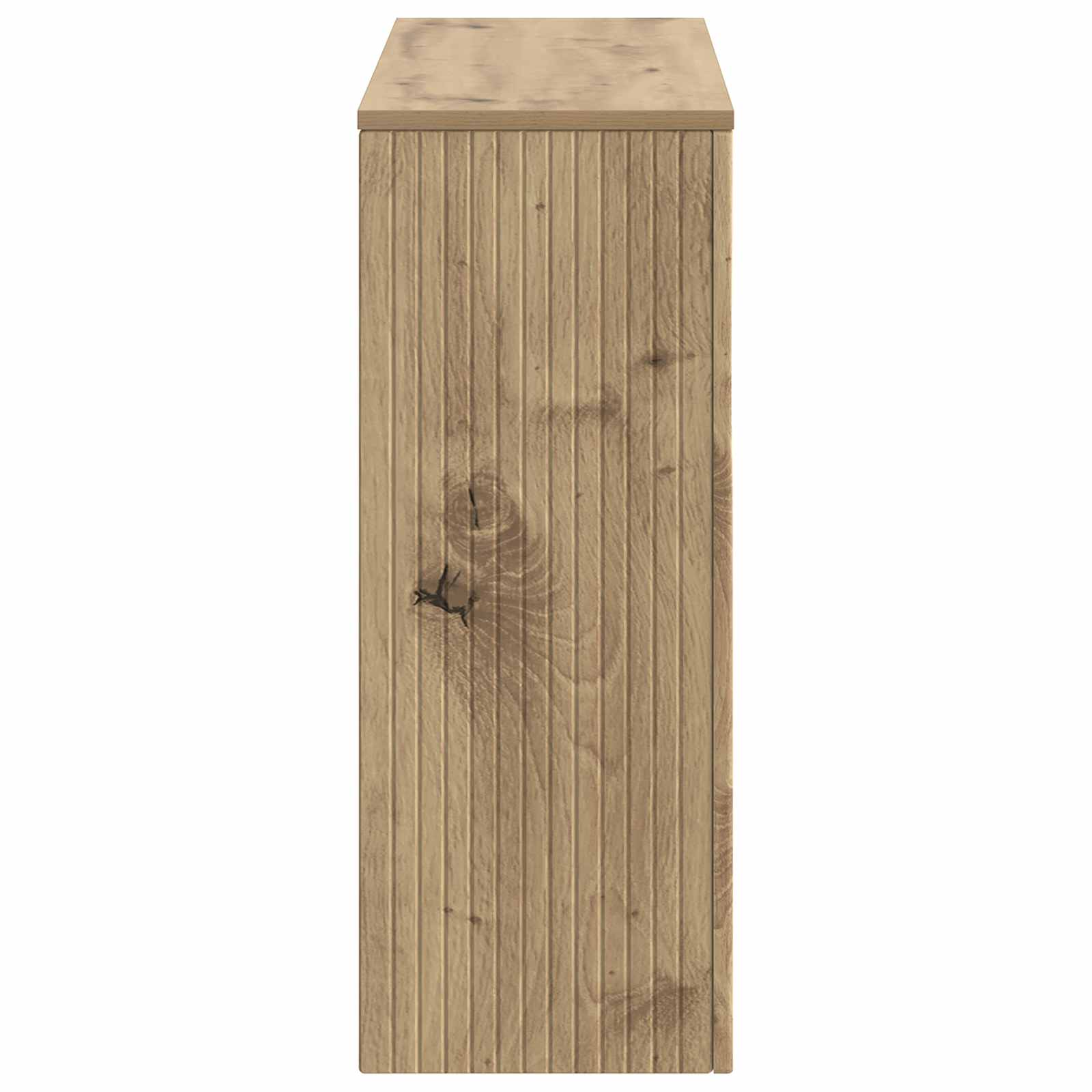 Konzolový Stolek Řemeslný Dub 101 X 29 X 74 Cm Dřevěný Materiál