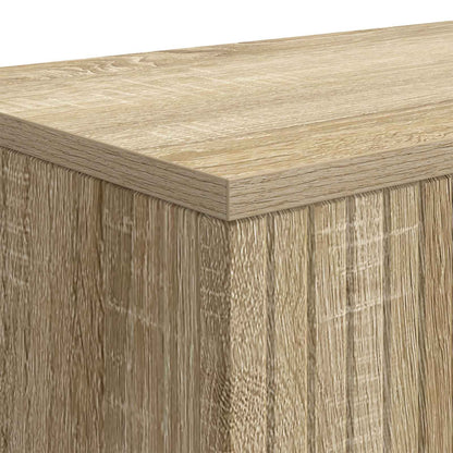 Konzolový Stolek Sonoma Dub 155 X 29 X 74 Cm Dřevěný Materiál