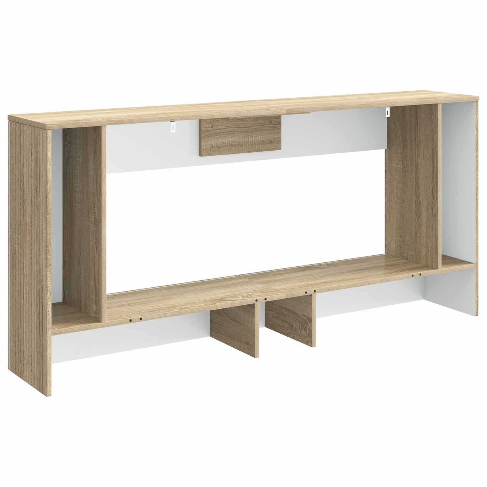 Konzolový Stolek Sonoma Dub 155 X 29 X 74 Cm Dřevěný Materiál