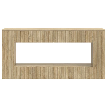 Konzolový Stolek Sonoma Dub 155 X 29 X 74 Cm Dřevěný Materiál