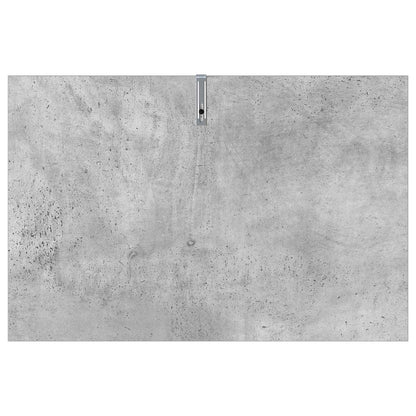 Boční Stůl Betonově Šedá 60 X 40 X 65 Cm Kompozitní Dřevo