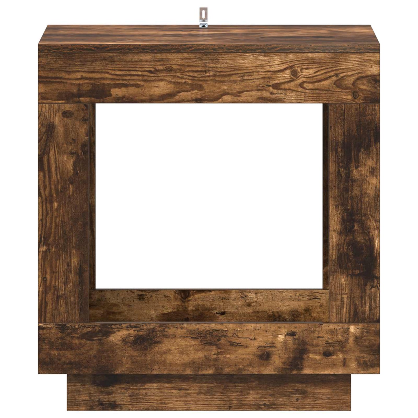 Boční Stůl Kouřový Dub 60 X 40 X 65 Cm Kompozitní Dřevo