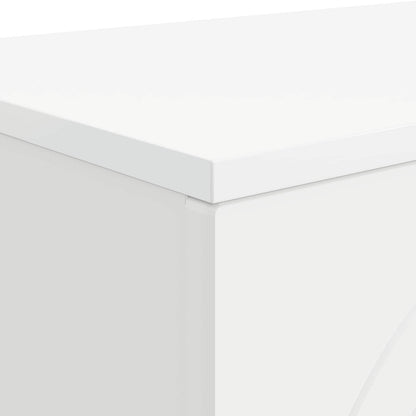 Konferenční Stolek Bílá 102 X 35 X 75 Cm Kompozitní Dřevo